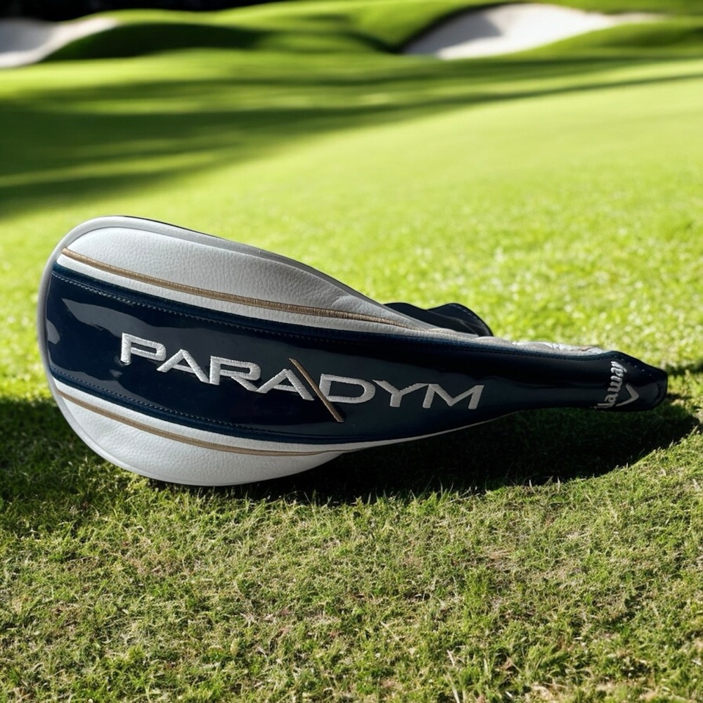 CALLAWAY Paradym Fairway Wood Golf Club Head Cover Headcover White Blue